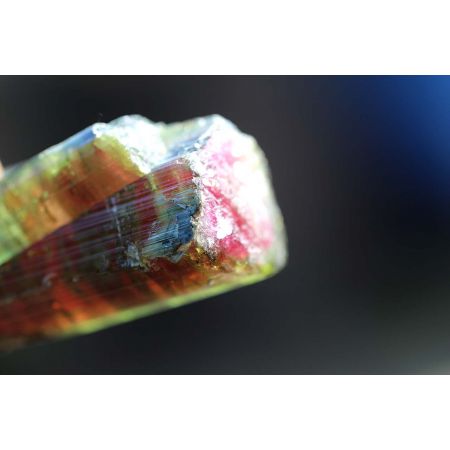 Indigolith-blauer Turmalin-Energie-Kristall (Gottes Geschenke enden nie)