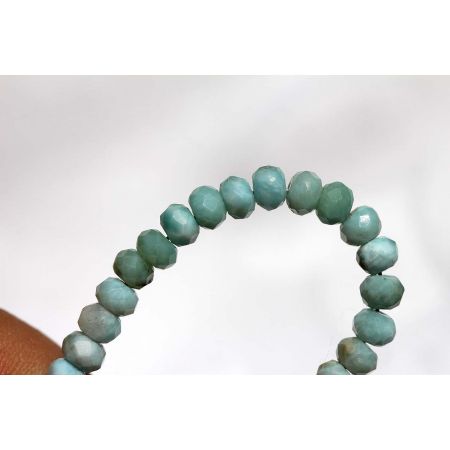 Larimar-Energie-Nuggets-Armband - Atlantisstein -