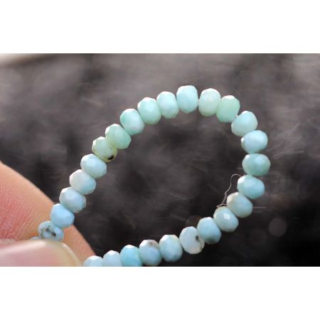 Larimar-Energie-Nuggets-Armband - Atlantisstein -