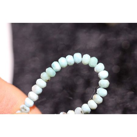 Larimar-Energie-Nuggets-Armband - Atlantisstein -