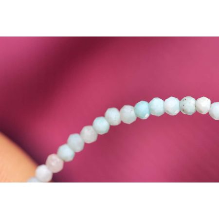 Mini-Larimar-Energie-Armband - Atlantisstein -