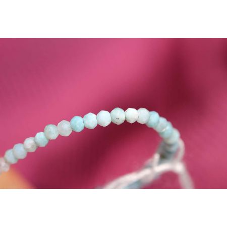Mini-Larimar-Energie-Armband - Atlantisstein -