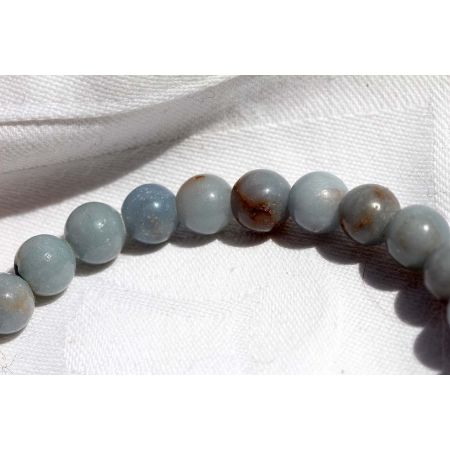 Angelit-Energie-Armband  (Engelsstein für Licht und Liebe)