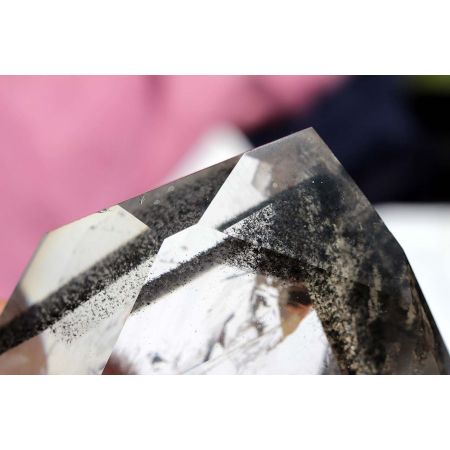 Bergkristall-Super-Graphit-Kappen-Phantom-Energie-Kristall (göttliches Licht)