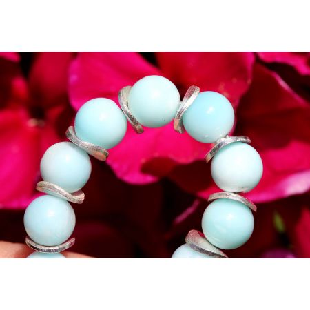 Larimar-Energie-Armband (Atlantisstein)
