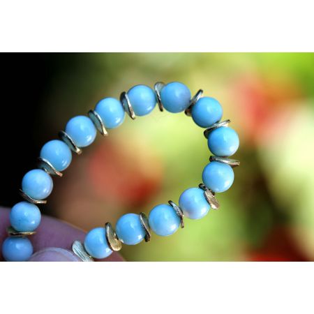 Larimar-Energie-Armband (Atlantisstein)