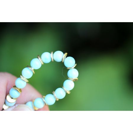 Larimar-Energie-Armband (Atlantisstein)