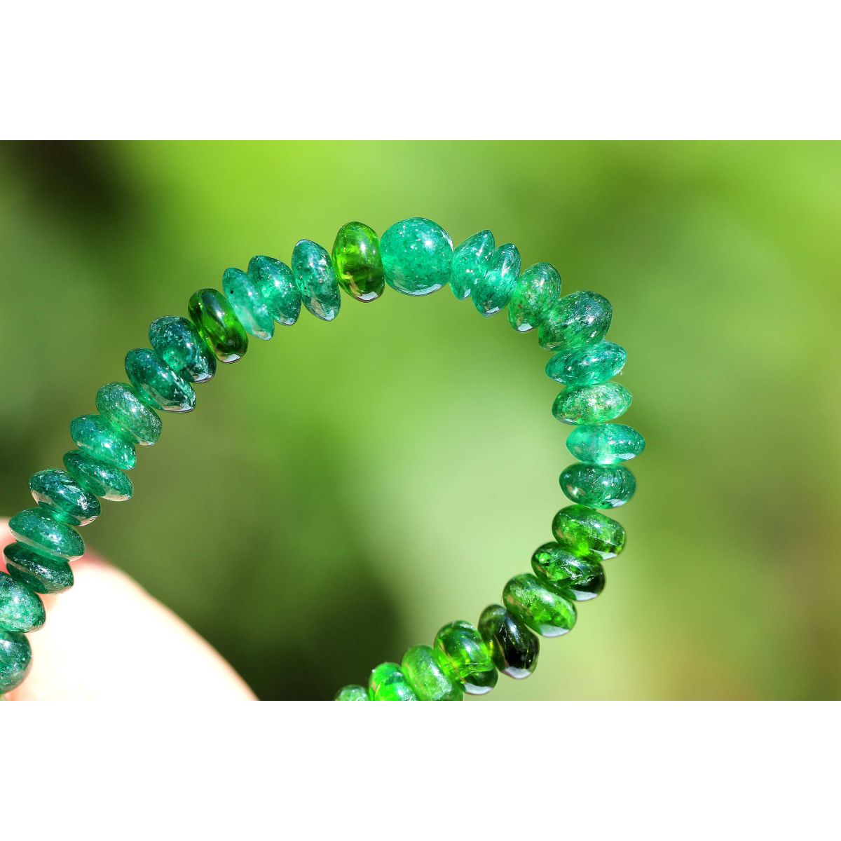 Chromdiopsid Energie Armband(Hilfe für gequälte Herzen)