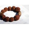 Rudrakshas + Shiva-Lingam-Energie-Armband (Shivas Tränen)