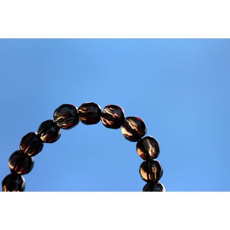 Rauchquarz-Energiearmband (Verbindung mit unserem Höheren Selbst)