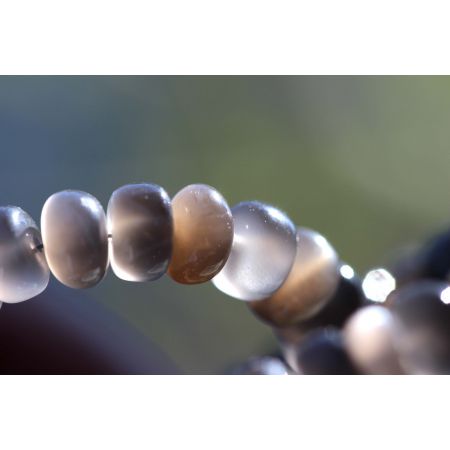 Mondstein braun-Energie-Kette (schützende Aura)