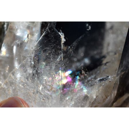 Bergkristall Doppelender Phantom DEVA Energie Kristall (göttliches Licht)