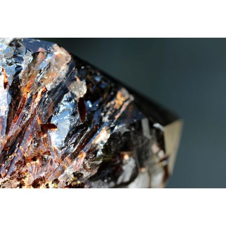 Rauchquarz-skelettiert + Rutil-Trigonic-Krater-Energiekristall (starke Erdung)