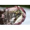 Rubellit / Wassermelone-Trigonic-Schamanen-Energie-Kristallaggregat (das Paradies im Herzen)