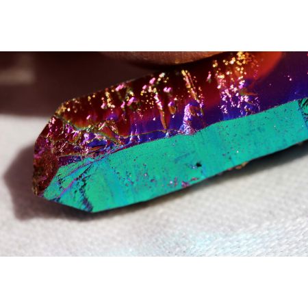 Titanium-Aura-DOE-Zeitsprünge-Energie-Kristallspitze (himmlische Aura)