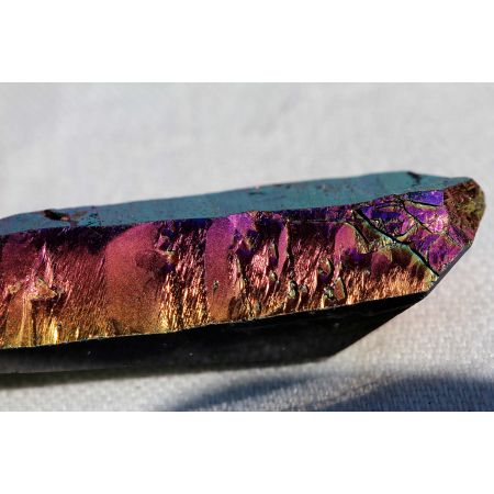 Titanium-Aura-DOE-Zeitsprünge-Energie-Kristallspitze (himmlische Aura)