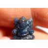Saphir, blau-Mini-Energie-Ganesha, sitzend (Reinheit)