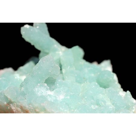 Röhrenprehnit-Energie-Kristallstufe (Freudiger Helfer)