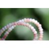 Andenopal, pink-Rondelle, facettiert Energiekette (Tor zur Seele)