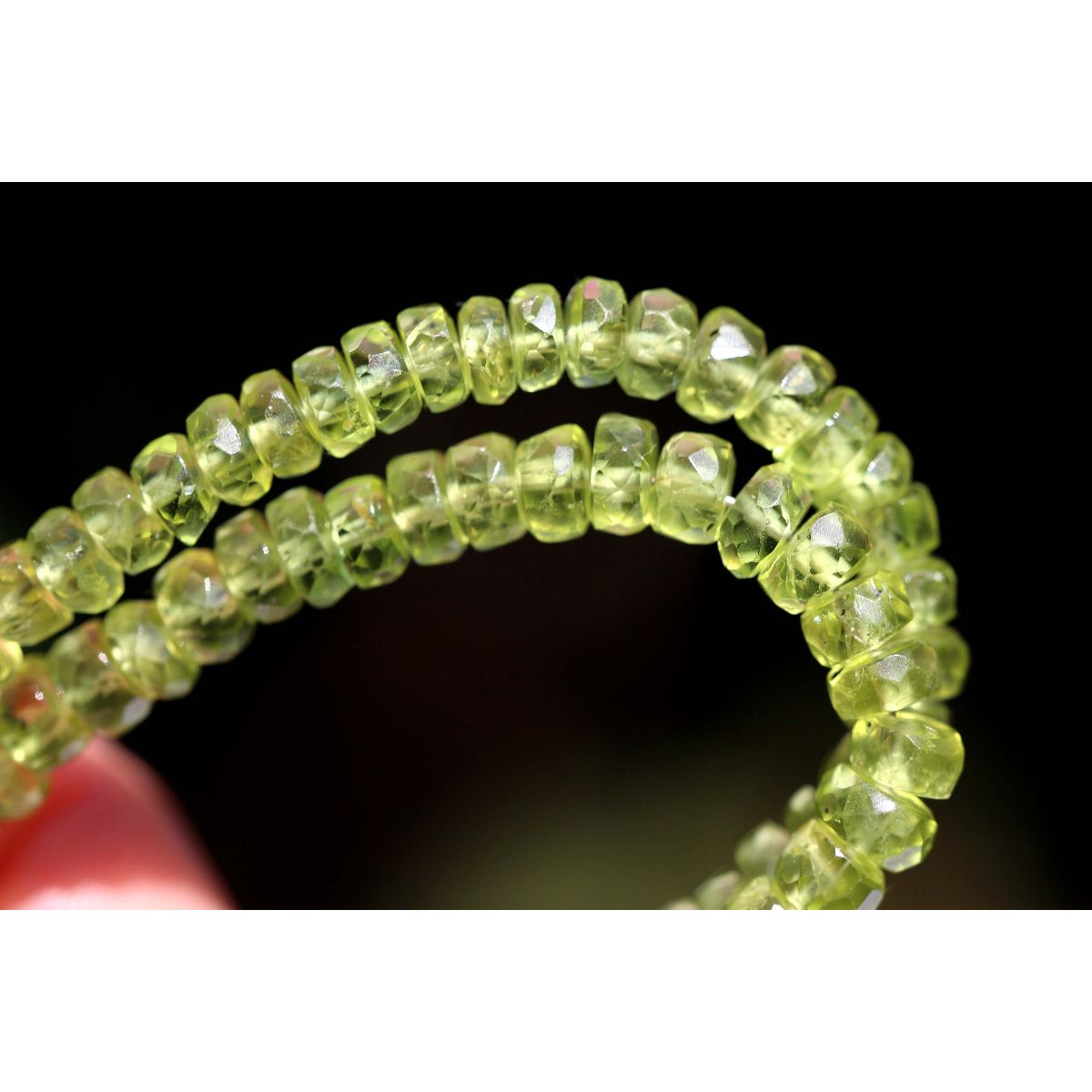 Peridot, hell - Energiekette (Tor zur Seele/Seelenaufhellung)