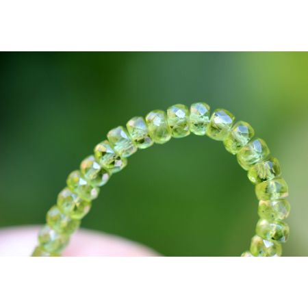 Peridot, hell - Energiearmband (Tor zur Seele/Seelenaufhellung)