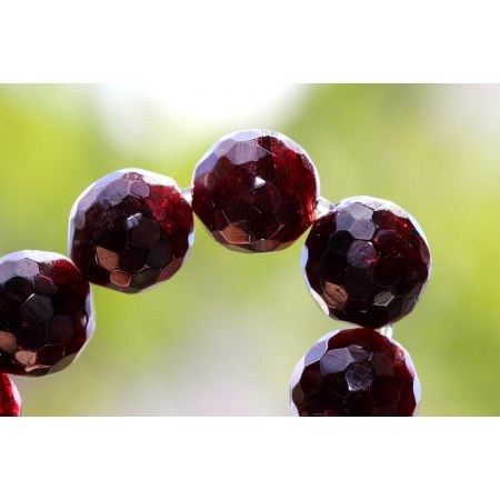 Granat - Energie - Armband (Erdung / Lebenssinnfindung)