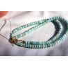 Larimar-Rondelle-Energie-Kette - Atlantisstein -