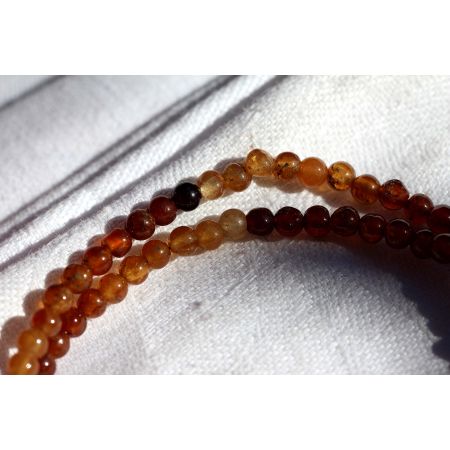 Granat Var. Hessonit-Energie-Kette (Urkraft und Selbstvertrauen)