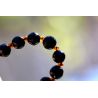 Onyx-Kugel, facettiert-Energie-Armband (Lebensfreude)