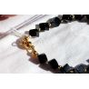 Onyx-Würfel-Energie-Armband (Lebensfreude)