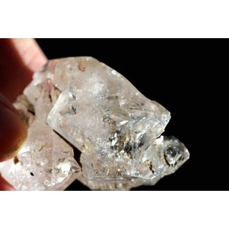 Elestial Bergkristall-Trigonic-Doppelender-Zeitsprung-Schwimmer-Energiekristall (Klarheit und Licht in Geist und Seele)