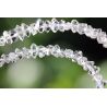 Herkimer Diamanten + Charoit-Kugel Schamanen-Energie-Kette (Der kraftvolle Heiler im mentalen Leben)