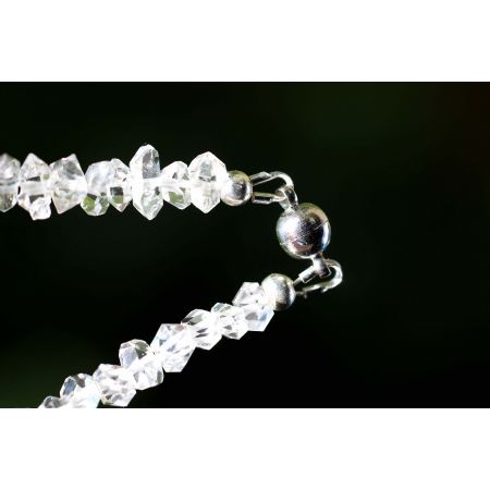 Herkimer Diamanten + Charoit-Kugel Schamanen-Energie-Armband (Der kraftvolle Heiler im mentalen Leben)