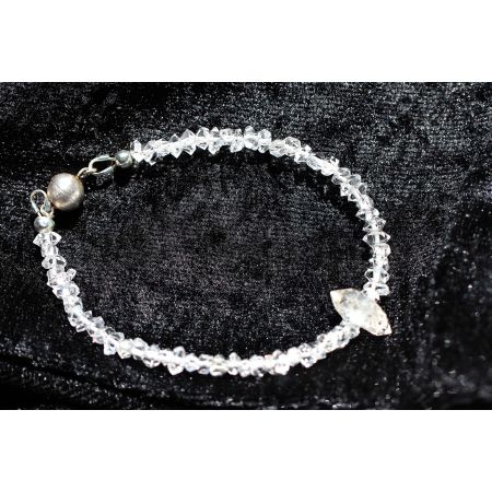 Herkimer Diamanten-Schamanen-Energie-Armband (Der kraftvolle Heiler)