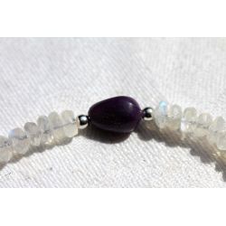 Sugilith Blue Moonstone Energie Armband (Konfliktlöser)