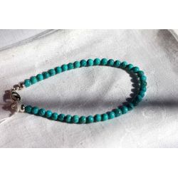 Türkis-Mini-Kugeln-Schamanen-Energiearmband (Vollkommenheit auf allen Ebenen)