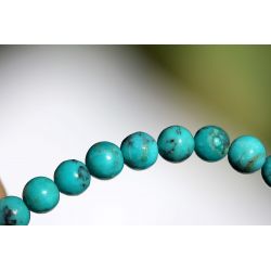 Türkis-Mini-Kugeln-Schamanen-Energiearmband (Vollkommenheit auf allen Ebenen)
