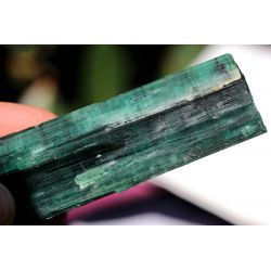 Turmalin Var. Indigolith-blauer Turmalin + Verdelth, grün-Energie-Kristall (Gottes Geschenke enden nie)