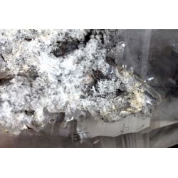 Bergkristall-DOE-Rutil-M + K-Schöpfer-Trigonic-Kometen-Zeitsprung-Krater-Energie-Kristallstufe  (Der Große Heiler)