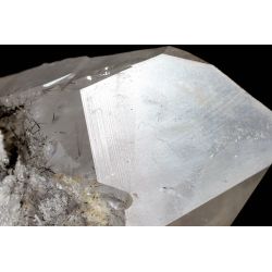 Bergkristall-DOE-Rutil-M + K-Schöpfer-Trigonic-Kometen-Zeitsprung-Krater-Energie-Kristallstufe  (Der Große Heiler)