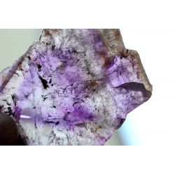 Amethyst-Energie-Kristallscheibe (Heilstein / innerer Frieden/Klarheit)
