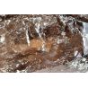 Rauch-Artischocken-Quarz-skelettiert-geätzt-Trigonic-Krater-Tabular-Energiekristall (starke Erdung)