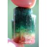 Watermelon-Tourmaline-Tricolor-Turmalin-Energie-Kristallaggregat (Reichtum des Lebens)
