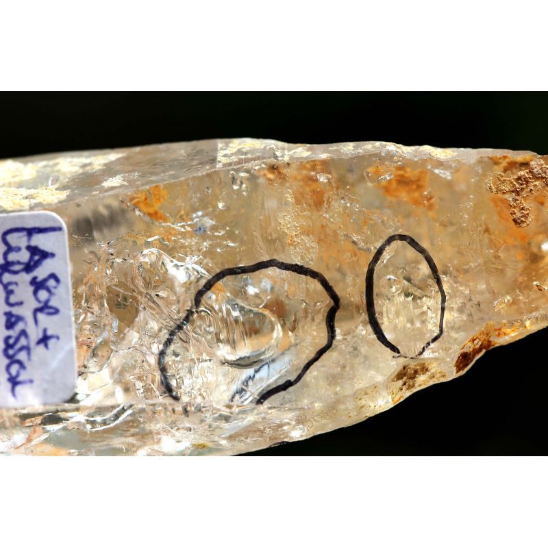 Bergkristall + Urwasser-Zeitsprung-Energie-Kristall (göttliches Licht / Vereinigung mit dem Höheren Selbst)