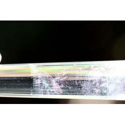 Lemuria Bergkristall-32 Facetten-Vogel-Energie-Engelsstab (Zustand der Vollkommenheit)