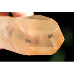 3-Zinnen-Bergkristall-Lemurian-Golden Healer-Krater-Fenster-Energie Kristall (das goldene Licht) selten