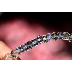 Ametrinrondelle, facettiert-Schamanen-Energie-Armband (geistige Reinigung)