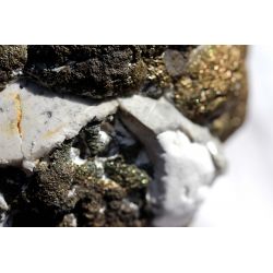 Kugelpyrit-Energie-Ammonit-Knolle (Durchbruch) superselten