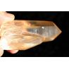 Bergkristall-Lemurian-Golden Healer-Medial 7 / 3-Zeitsprünge-Krater-Energie Kristallstufe (das goldene Licht) sehr selten