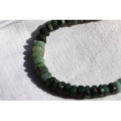 Beryll Variation Smaragd(grüner Beryll) Rondelle, facettiert - Energie Armband (Göttliche Eingebungen)